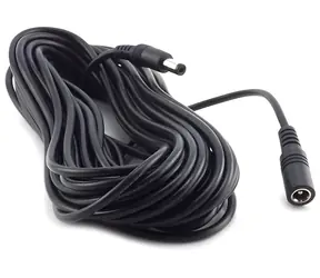 Ezviz CS-CMT-PCA05 černá / Prodlužovací kabel / DC 5,5 mm (M) - DC 5,5 mm (F) / 5 m