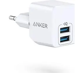 Anker PowerPort Mini / Nabíječka do sítě / 2x USB-A / 2,5 A
