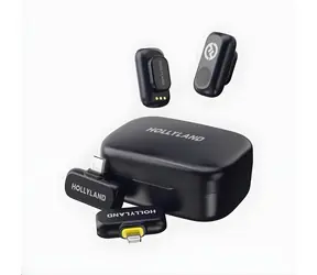 Hollyland LARK A1 Combo / Bezdrátový mikrofonní systém / USB-C + Lightning přijímač / Nabíjecí pouzdro