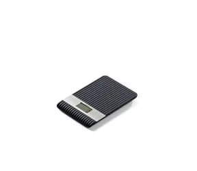 Guzzini SOUS CHEF černá / Digitální kuchyňská váha / Nosnost 5 kg / Přesnost 1 g / LCD displej