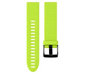 X-Site Řemínek pro Garmin QuickFit 22mm zelený / Řemínek / Silikon / 22 mm