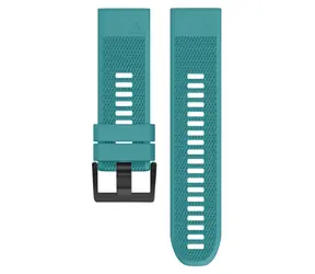 X-Site Řemínek pro Garmin QuickFit 22mm modrozelený / Řemínek / Silikon / 22 mm