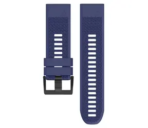 X-Site Řemínek pro Garmin QuickFit 22mm modrý / Řemínek / Silikon / 22 mm