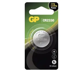 GP CR2330 / Lithiová knoflíková baterie / 23,0 × 3,0 mm / 1 ks