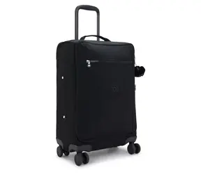 Kipling JET S Black Noir / Kufr / Kabinový / Recyklovaný polyamid / TSA zámek / Kolečka