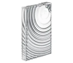 Guzzini RIPPLES bílá / Láhev / 550 ml / SAN / plochý design