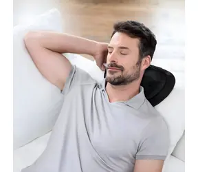 Medisana MC 200 černá / Masážní polštář / Shiatsu masáž / Vyhřívání / 4 hlavice / 24 W