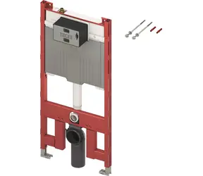 Tece Octa II / Předstěnová instalace pro závěsné WC / Šířka 50 cm / Výška 112 cm / Tloušťka 8 cm