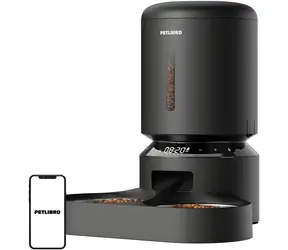 Petlibro Granary černá / Dávkovač krmiva / Dvojitá miska / 5 l