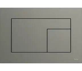 Tece Ovládání splachování béžovo-hnědá / Ovládací tlačítko / Úprava proti otiskům prstů