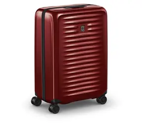 Victorinox Airox červená / Kabinový kufr / polykarbonát / 4 kolečka 360° / TSA zámek