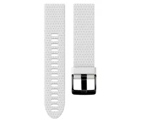 X-Site Řemínek pro Garmin QuickFit 20mm bílý / Řemínek / Silikon / 20 mm