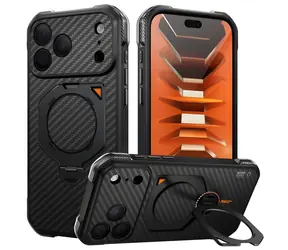 Supcase UB Aero MagSafe Aramid černá / Kryt / Apple iPhone 18 Pro Max/17 Pro Max