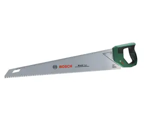 Bosch Ruční pila 7 TPI 550 mm / Pila / ocel SK5 / kalené zuby 3 PT / stupnice 45 cm / ochranný kryt čepele
