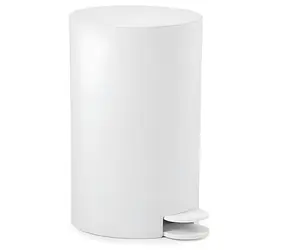 Sapho Odpadkový koš 3 l bílá / Odpadkový koš / plast / s víkem