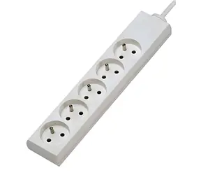Konnoc DX-5F 1,5 m / Prodlužovací kabel / 5 zásuvek