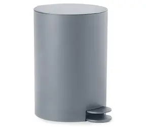 Sapho Odpadkový koš 3 l šedá / Odpadkový koš / plast / s víkem