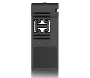 Ajax DIN Holder černá / Držák / 35 mm DIN lišta / polykarbonát / 52×41×18 mm