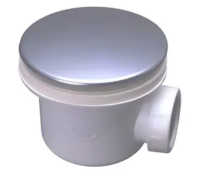 Ravak Standard 90 šedá / Sifon / plast / pro sprchovou vaničku / průměr 90 mm / výška 84 mm