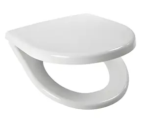 Jika Lyra Plus bílá / WC sedátko / Duroplast / Antibakteriální / Softclose
