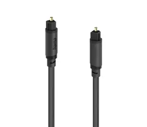 Hama Optický audio kabel ODT Toslink / Audio kabel / 5 m / Toslink-Toslink / černá