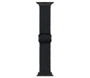 X-SITE Nylonový řemínek pro Apple Watch 38/40/41 mm černý / Řemínek / Kovová přezka