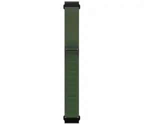X-SITE Náhradní řemínek pro Garmin QuickFit Style 22mm zelený / Řemínek / Tkaný polyester / Ocelová G spona / 22 mm
