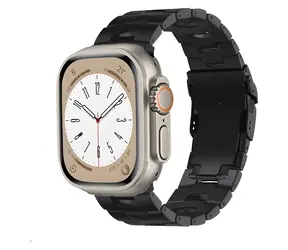 X-SITE Titan černá / Řemínek pro Apple Watch / 42/44/45/49 mm