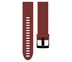 X-Site Řemínek pro Garmin QuickFit 20mm červený / Řemínek / Silikon / 20 mm