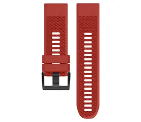 X-Site Řemínek pro Garmin QuickFit 26mm červený / Řemínek / Silikon / 26 mm