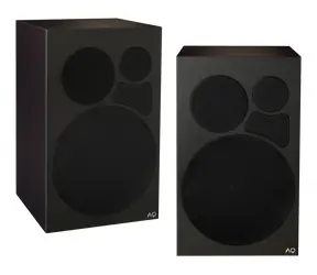 AQ Tango 75 černá / Regálové reproduktory / 3pásmové / Bassreflex / 2 ks
