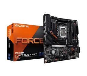 GIGABYTE Z890M FORCE DUO X WIFI7 / Základní deska / Z890 / LGA 1851 / DDR5 / PCIe 5.0 x16 / 5GLAN / mATX