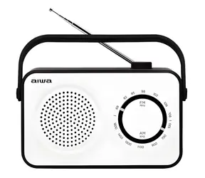 Aiwa R-190BW bílá / Přenosné rádio / FM / Mono / vestavěná anténa