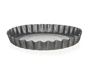 BANQUET Forma vlnitá na koláč GRANITE 28,5 cm / Pečicí forma / 28,5 x 3,5 cm / nepřilnavý povrch XYNFLON
