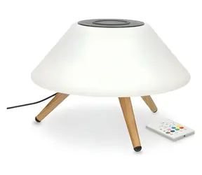 X-SITE SC-390 / Bluetooth reproduktor a lampa / Bezdrátové nabíjení Qi / TWS / 5W