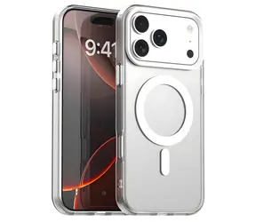 Hybrid Magnetic kryt PC PET TPU bílý / Kryt / Apple iPhone 18 Pro Max/17 Pro Max / Magnetický