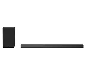 LG SN9YG černá / Soundbar 5.1.2 / výkon 520W / aktivní bezdrátový subwoofer / Bluetooth & Wi-Fi