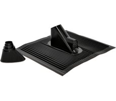 TechniSat SET hliníková střešní taška a průchodka černá