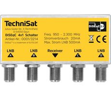 TechniSat DISEqC přepínač 4/1 Outdoor