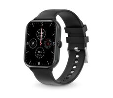Poškozený obal - Aligator Watch GO černé / Chytré hodinky / 1.96" / BT 5.3 / reproduktor