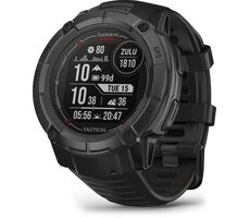 Garmin Instinct 2X Solar (Tactical Edition) 50mm černá / chytré hodinky / GPS / BT / 10 ATM / solární dobíjení