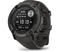 Garmin Instinct 2X Solar 50mm Graphite / chytré hodinky / GPS / BT / 10 ATM / měření denní aktivity / solární dobíjení