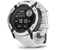 Garmin Instinct 2X Solar 50mm Whitestone / chytré hodinky / GPS / BT / 10 ATM / měření denní aktivity / solární dobíjení
