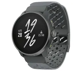 Suunto Race S Titanium šedá / Chytré hodinky / 1.32" AMOLED / 466 x 466 / Bluetooth / voděodolné 