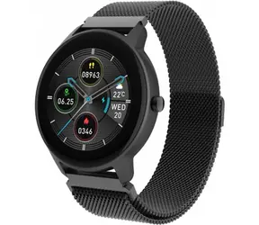 Forever ForeVive 2 Slim SB-325 černá / chytré hodinky / 1.22" IPS / 240x240 / Bluetooth 5.1 / IP68