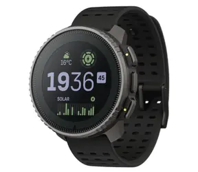 Suunto Vertical Solar Titanium černá / Chytré hodinky / 1.4" LED / 280 x 280 / Bluetooth / voděodolné