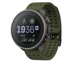 Suunto Vertical Solar Titanium zelená / Chytré hodinky / 1.4" LED / 280 x 280 / Bluetooth / voděodolné