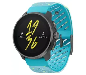 Suunto Race S Titanium modrá / Chytré hodinky / 1.32" AMOLED / 466 x 466 / Bluetooth / voděodolné 