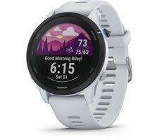 Rozbaleno - Garmin Forerunner 255 Music bílá / sportovní hodinky / GPS / BT / Wi-Fi / přehr. hudby / měřič tepu/krokoměr / rozbaleno