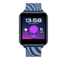 CANYON Joyce KW-43 modrá / Chytré hodinky / 1.54" IPS / snímač tepu / BT 4.0 / IP67 / Canyon Life / Android a iOS